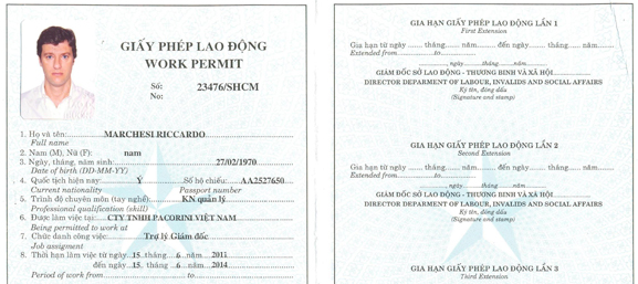 Gia hạn giấy phép lao động Gia hạn giấy phép lao động